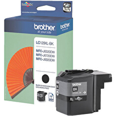 BROTHER INK LC-129XLBK (inkoust black 2400 str., ISO / IEC 24711) POUZE (6520,6920)