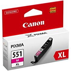 Canon CLI-551 XL M, purpurová velká