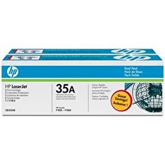 HP tisková kazeta černá 2-pack, CB435AD