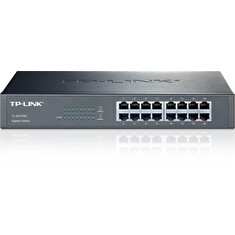 TP-Link TL-SG1016D desktop Switch 16x10/100/1000Mbps, energy-efficient technol.