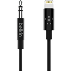 BELKIN Lightning to 3,5mm M/M, 90cm, černý