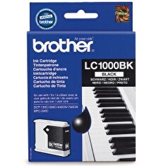 Brother LC-1000Bk (ink. černý, 500 str. @ 5%) pro DCP-330C,DCP-540CN