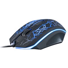 C-TECH Tychon/Herní/Optická/3 200 DPI/Drátová USB/Černá
