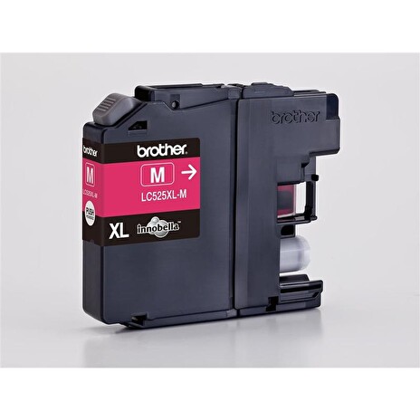 BROTHER INK LC-525XLM magenta (ISO / IEC 24711) DCP-J100 / DCP-J105 / MFC-J200 cca 1300