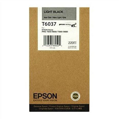 EPSON ink čer Stylus Pro 7800/7880/9800/9880 - light (220ml)
