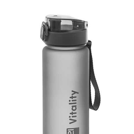 Láhev G21 na pití, 1000 ml, šedá-zmrzlá