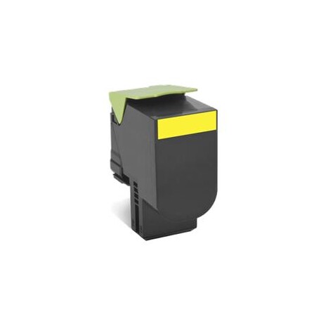 Lexmark 802HY velká žlutá tonerová kazeta,80C2HY0