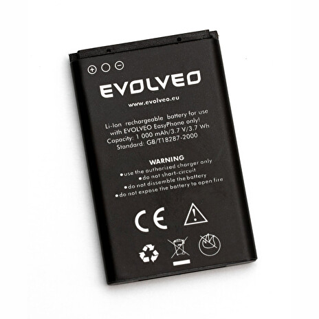 EVOLVEO originální baterie 1000 mAh pro EasyPhone XD,XR