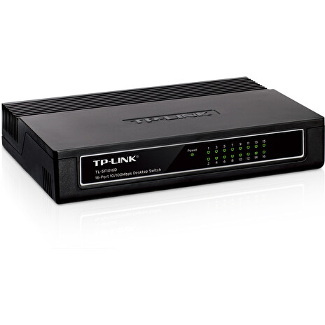 TP-Link TL-SF1016D [16portový stolní přepínač 10/100 Mbit/s]