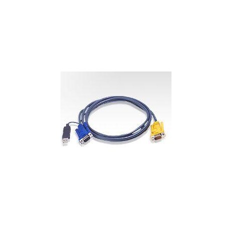 ATEN integrovaný kabel 2L-5202UP pro KVM USB 1,8m