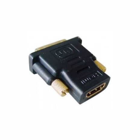 Kab. redukce HDMI-DVI F/M,zlacené kontakty, černá
