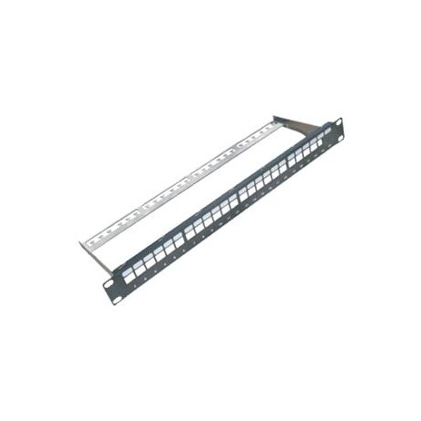 19" Neosazený Patch panel 24 port