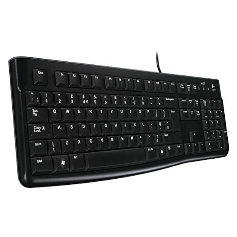 Logitech kláv. K120 for Business, CZ, USB, černá