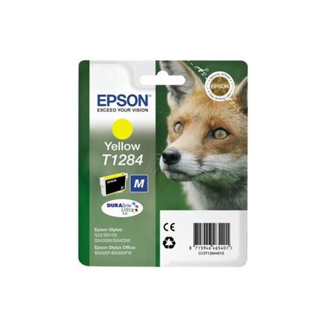 EPSON cartridge T1284 yellow (liška)