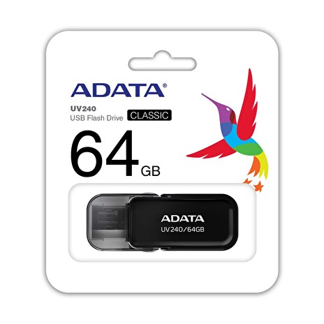 ADATA UV240/32GB/USB 2.0/USB-A/Černá