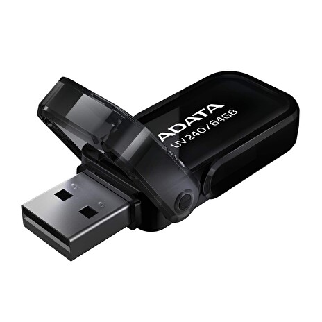 ADATA UV240/64GB/USB 2.0/USB-A/Černá