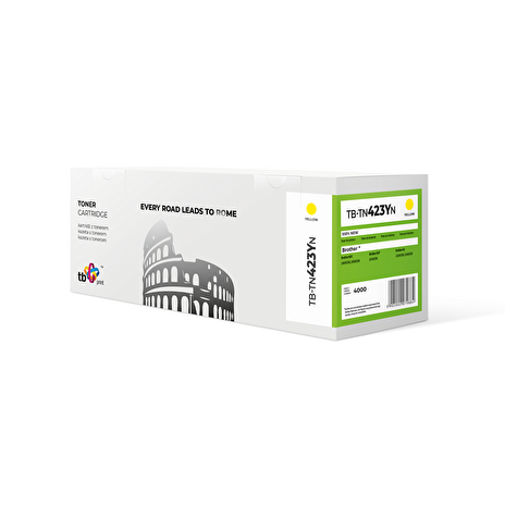 Toner TB komp. s Brother TN423Y Yellow, nová