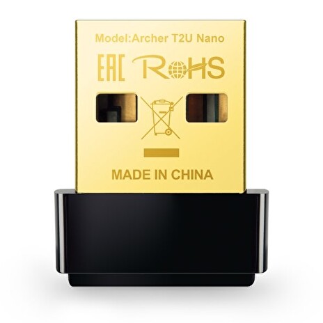 TP-Link Archer T2U Nano AC600 DualBand USB 2.0 Nano adapter Wireless 802.11a/n