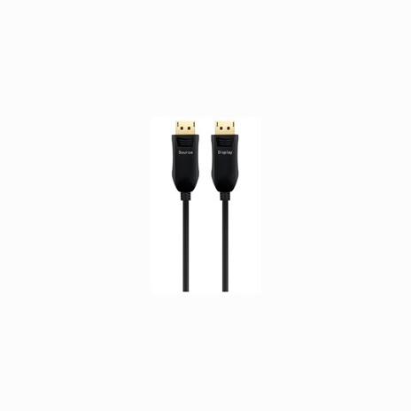 PREMIUMCORD Optický DisplayPort 1.4 přípojný kabel M/M, zlacené konekt. 10m
