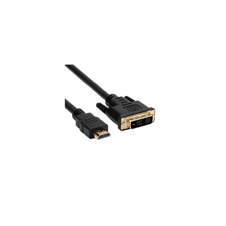 Kabel C-TECH HDMI-DVI, M/M, 1,8m