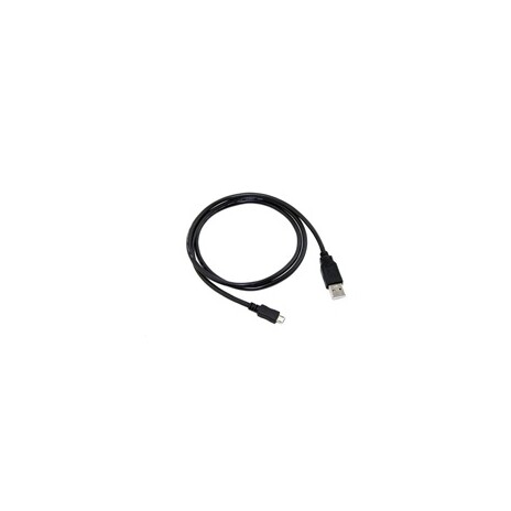 Kabel C-TECH USB 2.0 AM/Micro, 0,5m, černý