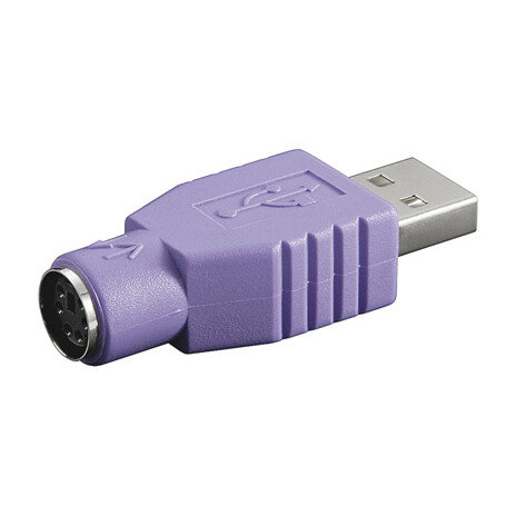 PremiumCord Redukce USB male - PS/2 female