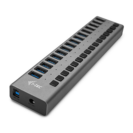 i-tec USB 3.0 nabíjecí HUB 16 Port + napájecí adaptér 90 W