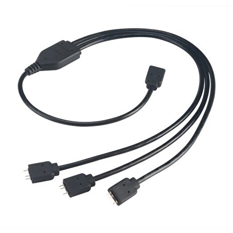 AKASA - RGB LED kabel-splitter adresovatelný 50 cm