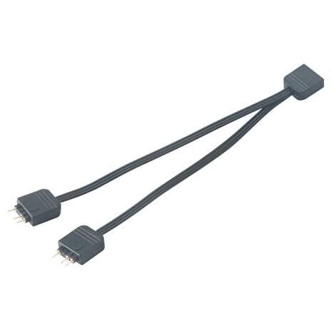 AKASA - RGB LED kabel-splitter adresovatelný 12 cm