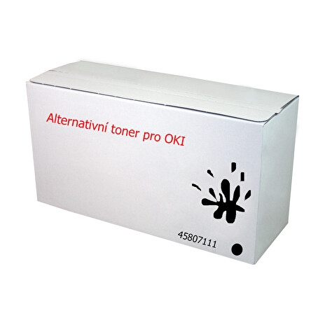 Toner 45807111 kompatibilní pro OKI B432/B512/B492/B562, černý (12000 str.)