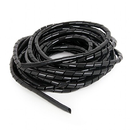 GEMBIRD Organizér kabelů, 10 m, black