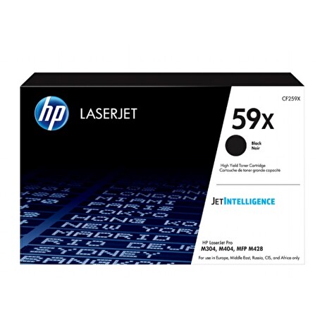 HP 59X Black LaserJet Toner Cartridge, CF259X