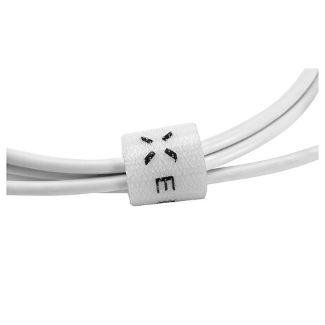 FIXED Kabel USB-C, USB 2.0, 3A, bílý