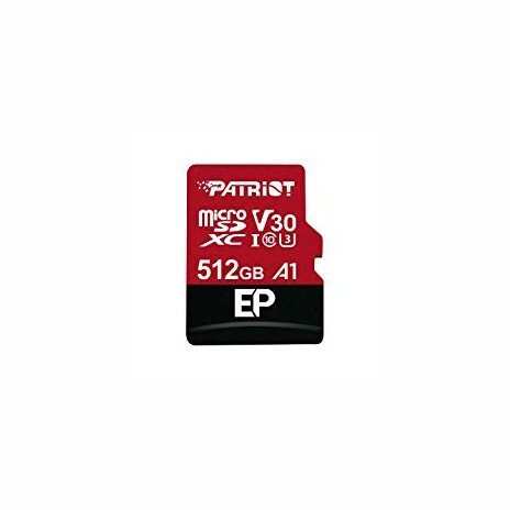 Patriot V30 A1/micro SDXC/512GB/100MBps/Class 10/+ Adaptér