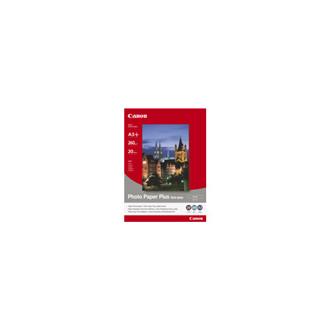 Papír Canon SG201 Photo Paper Plus Semi-glossy | 260g | A3+ | 20 listů