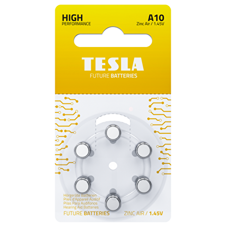TESLA - baterie do naslouchadel A10