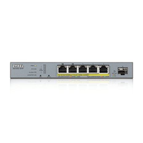 ZYXEL GS1350-6HP 6 Port manged CCTV PoE witch, 60W, 802.3BT