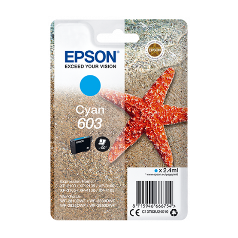 Epson singlepack, Cyan 603