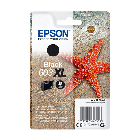 EPSON siglepack, Black 603XL