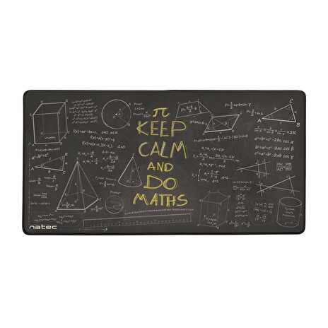 Maxi podložka pod myš Natec Maths, 40x80cm