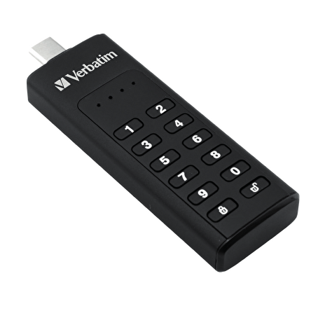 VERBATIM Keypad Secure Drive USB-C 64GB USB 3.1
