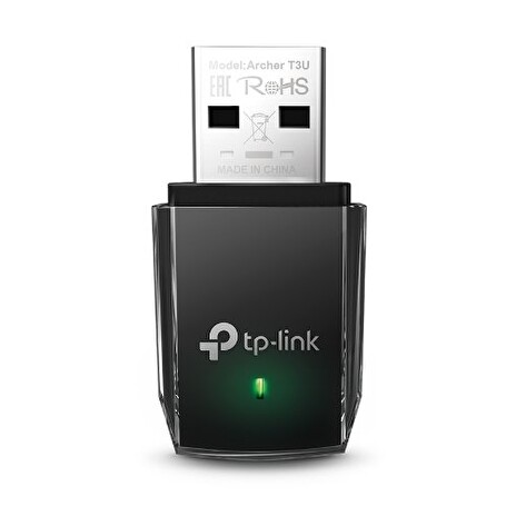 USB klient TP-Link Archer T3U AC 1300 Dual Band Wireless 400Mbps 2,4GHz/ 867Mbps 5GHz, USB 2.0