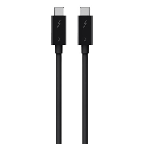 BELKIN CABLE,THUNDERBOLT 3 USB-C, 0,8m, 5A, 100W, černý