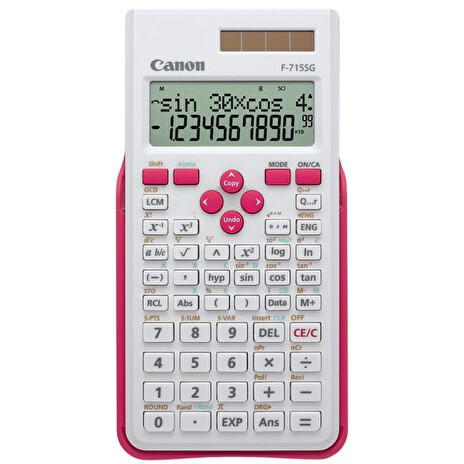 Canon kalkulačka vědecká F-715SG WHITE & MAGENTA