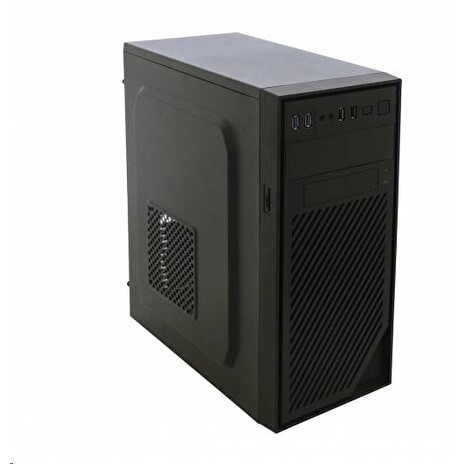 Eurocase skříň ML X404 EVO ATX/mATX, 2xUSB2.0, 2xUSB3.0, bez zdroje - černá