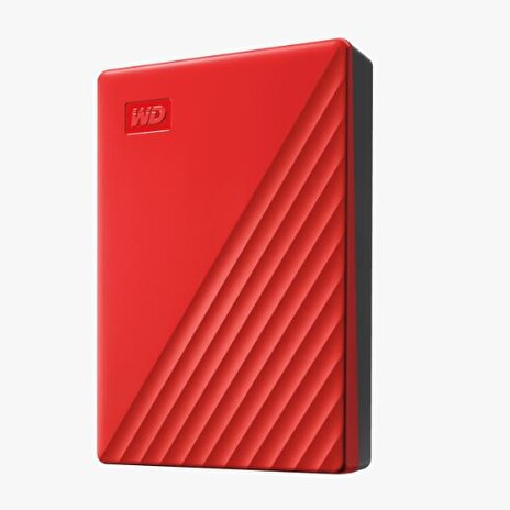 WD My Passport/4TB/HDD/Externí/2.5"/Červená/3R