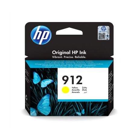 HP 912 ink. žlutá 3YL79AE
