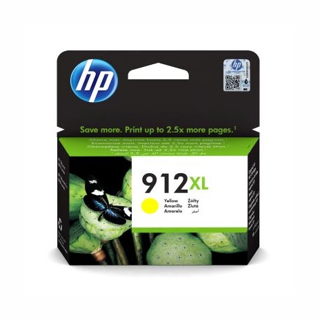 HP 912XL ink. žlutá 3YL83AE