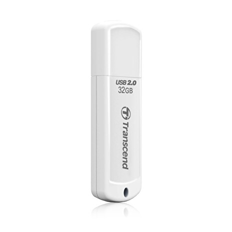 Transcend 32GB JetFlash 370, USB 2.0 flash disk, bílý