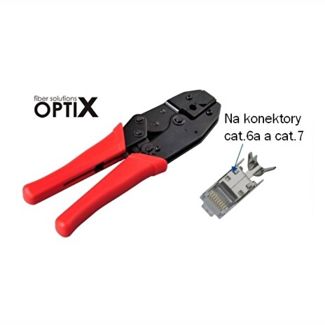 OPTIX Konektorovací kleště Cat.6A a Cat.7